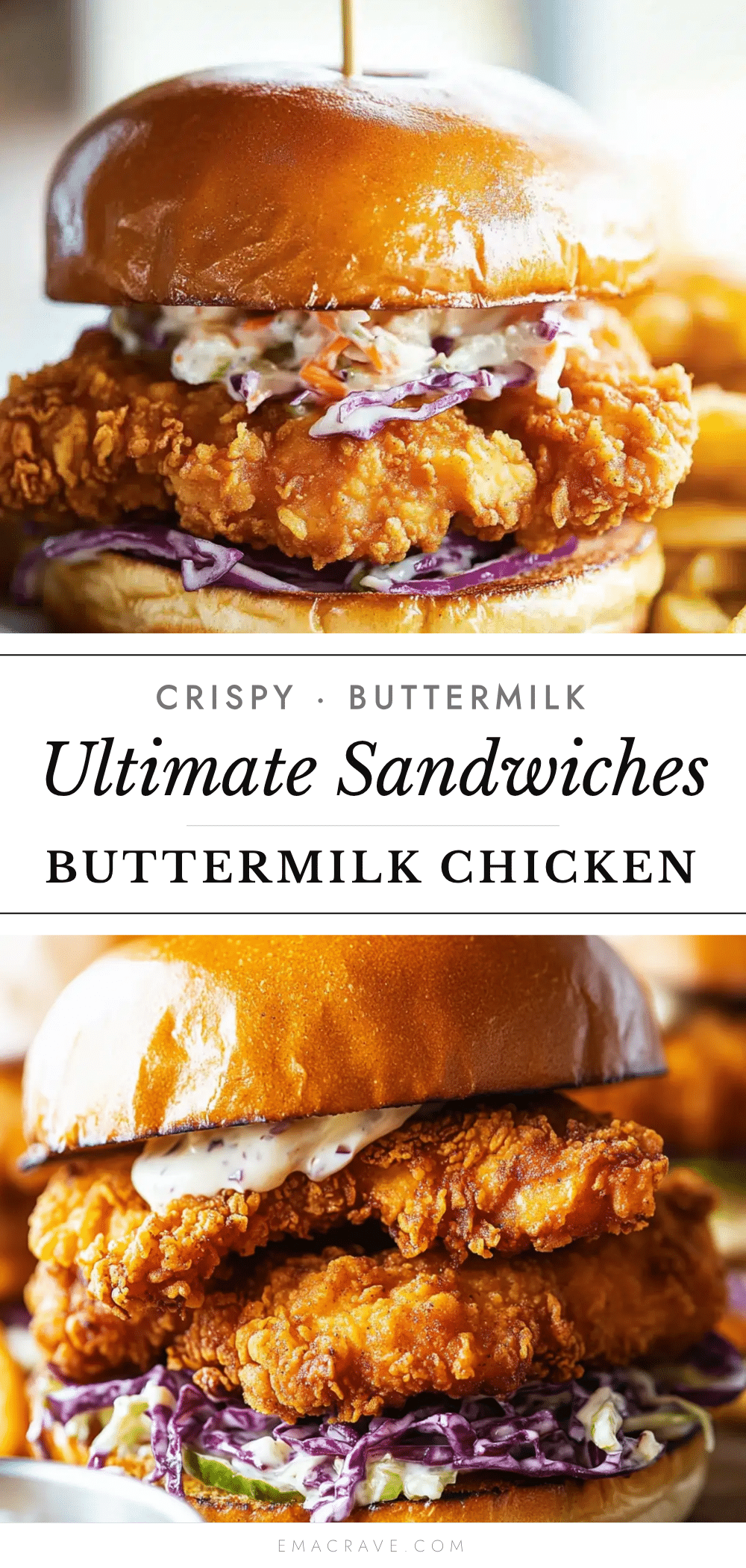 buttermilk fried chicken sandwiches recipe