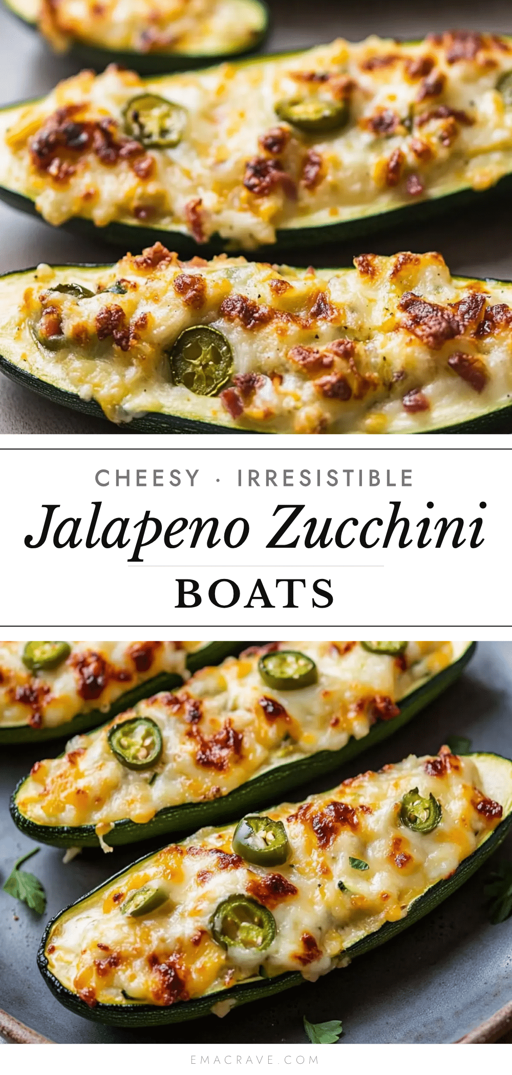 cheesy jalapeno popper zucchini boats recipe