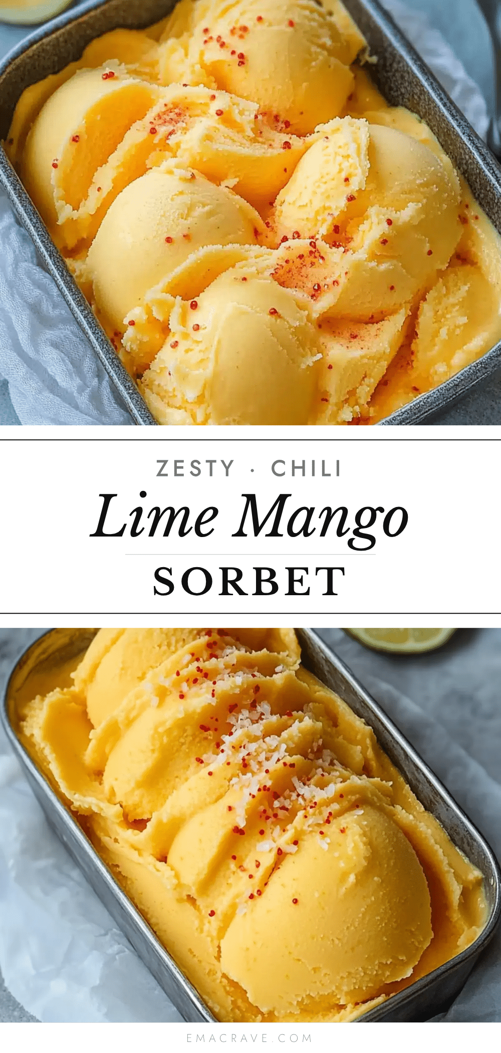 chili lime mango sorbet recipe