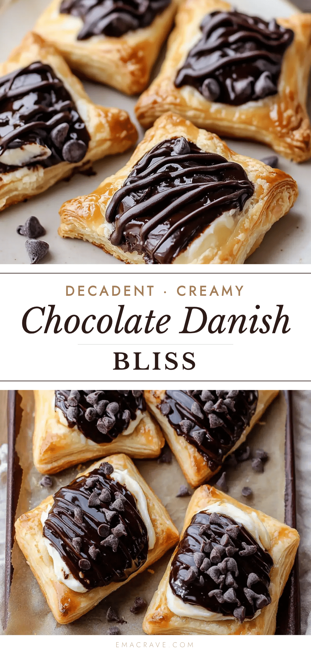 chocolate cream cheese danish recipe