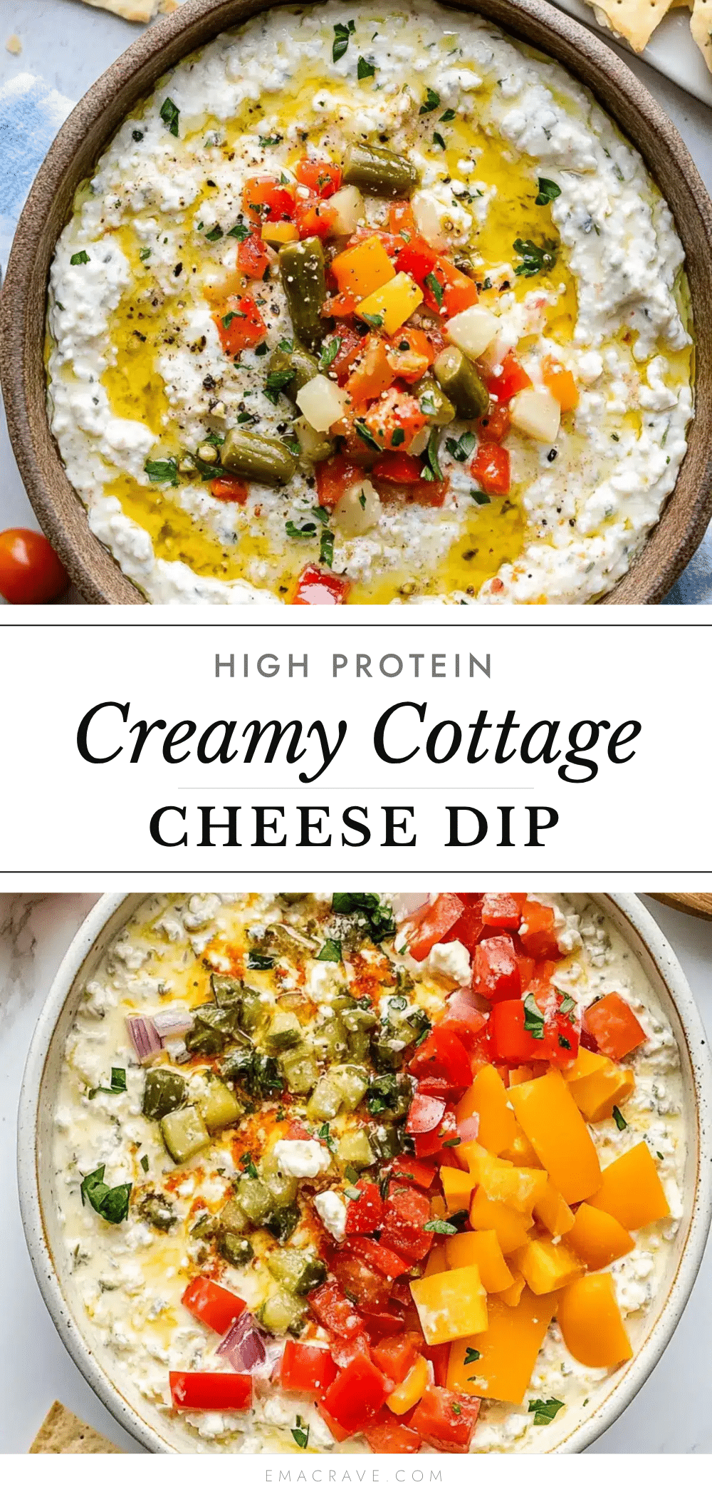 cottage cheese giardiniera dip recipe