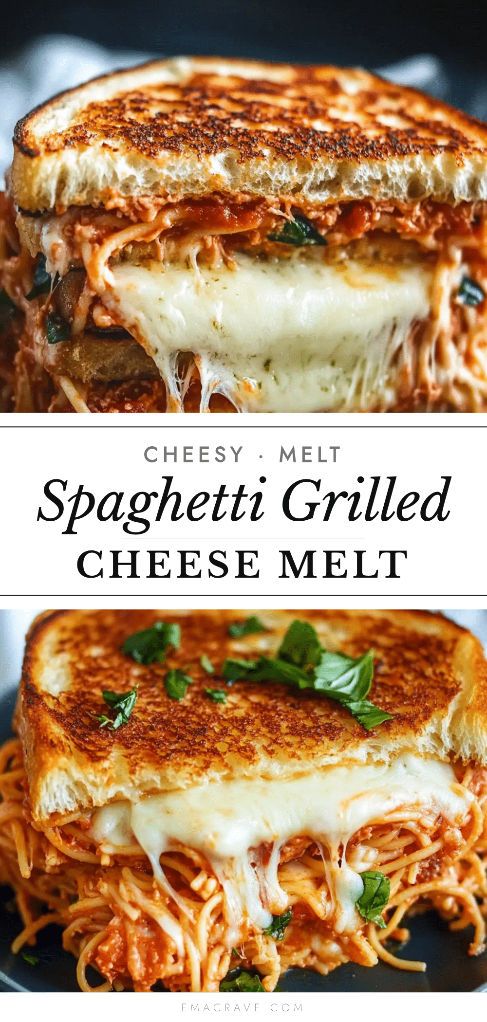 Cozy Spaghetti Grilled Cheese Melt recipe
