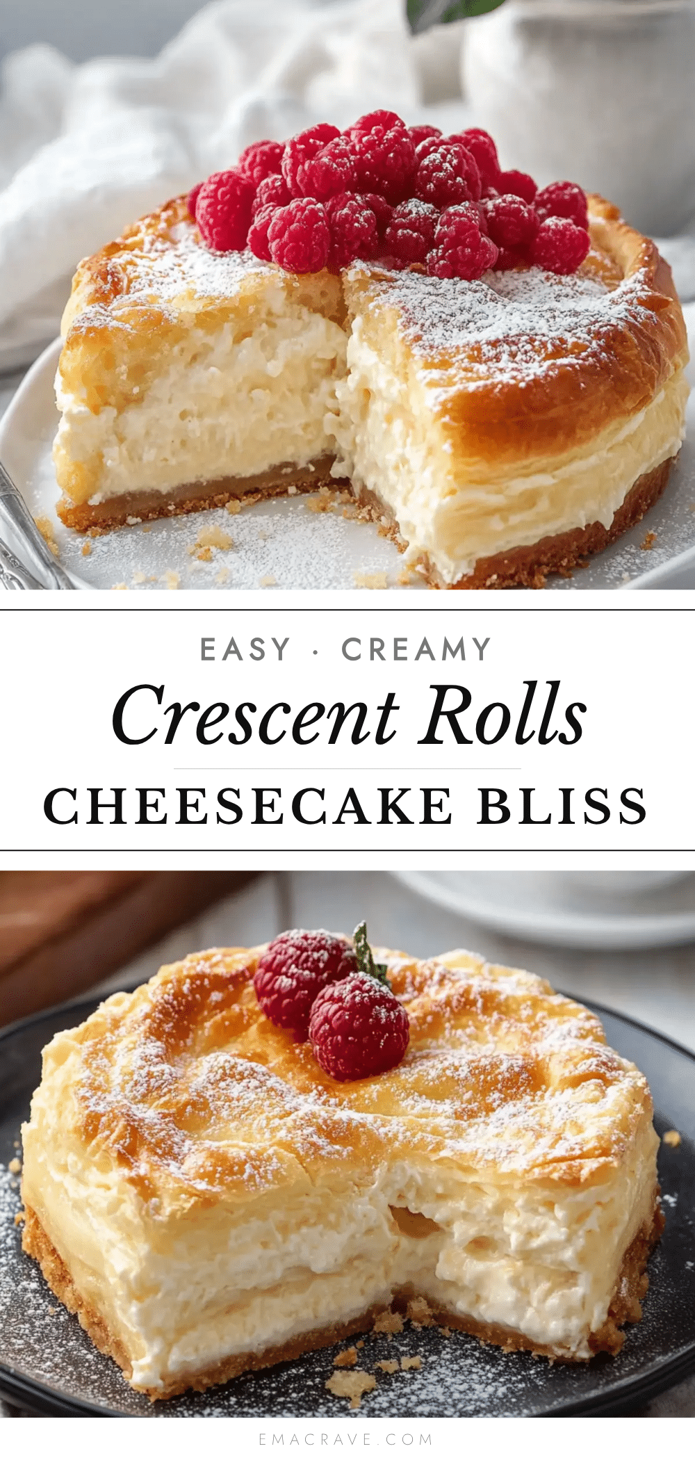 creamy crescent rolls cheesecake recipe