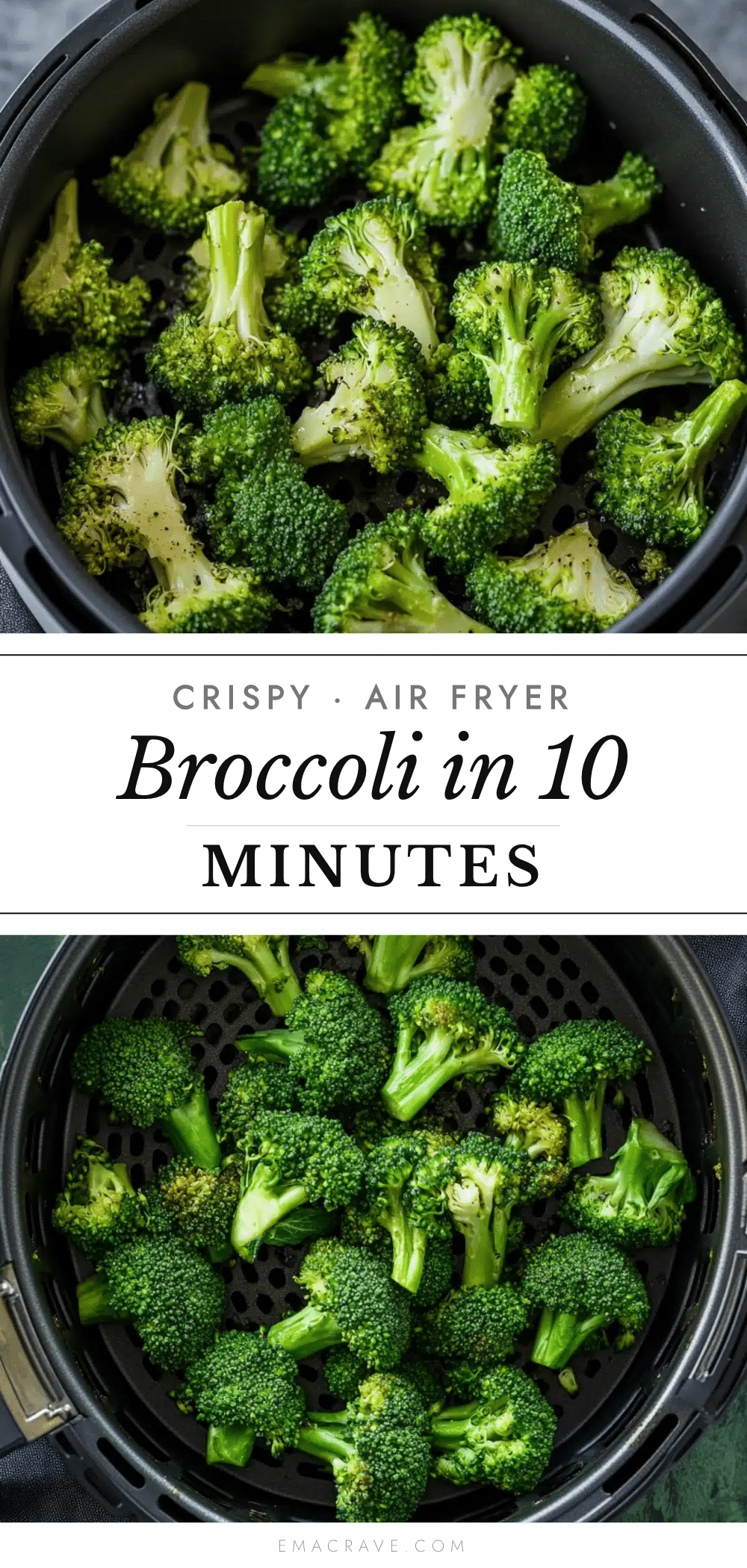 crispy air fryer broccoli recipe