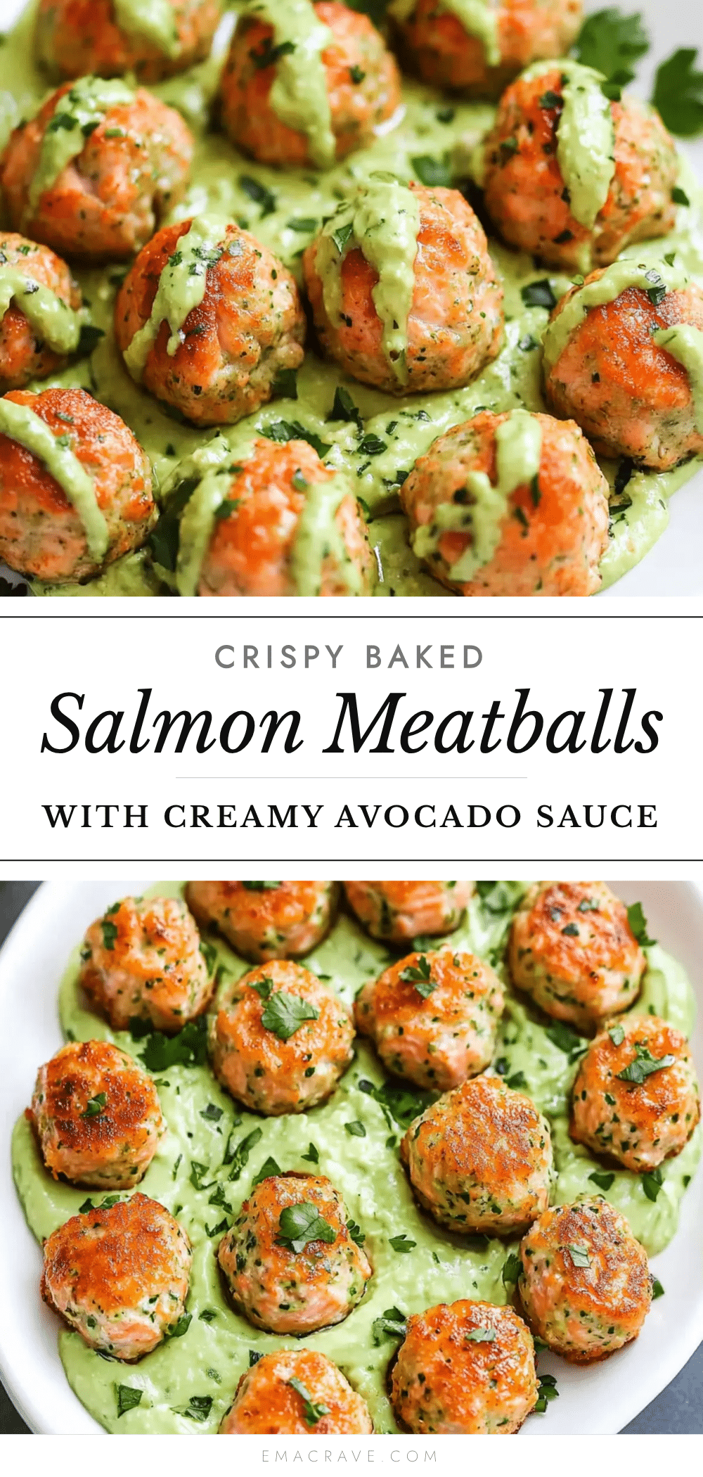 crispy baked salmon meatballs recipe