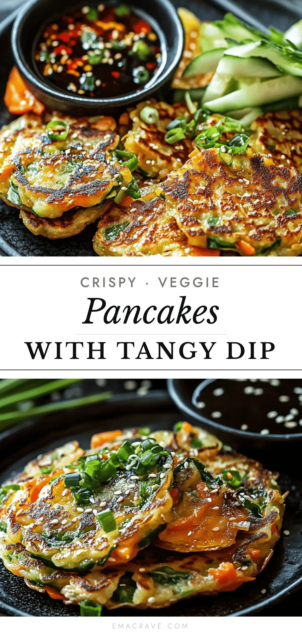 crispy vegetable pancakes recipe