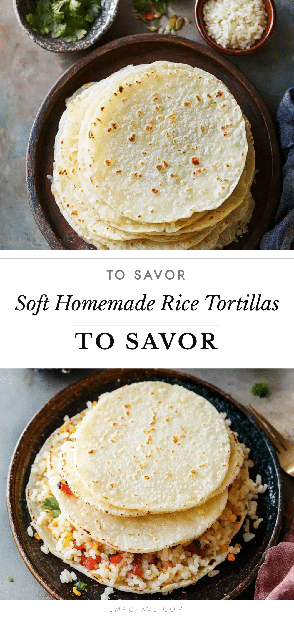 fresh homemade rice tortillas recipe