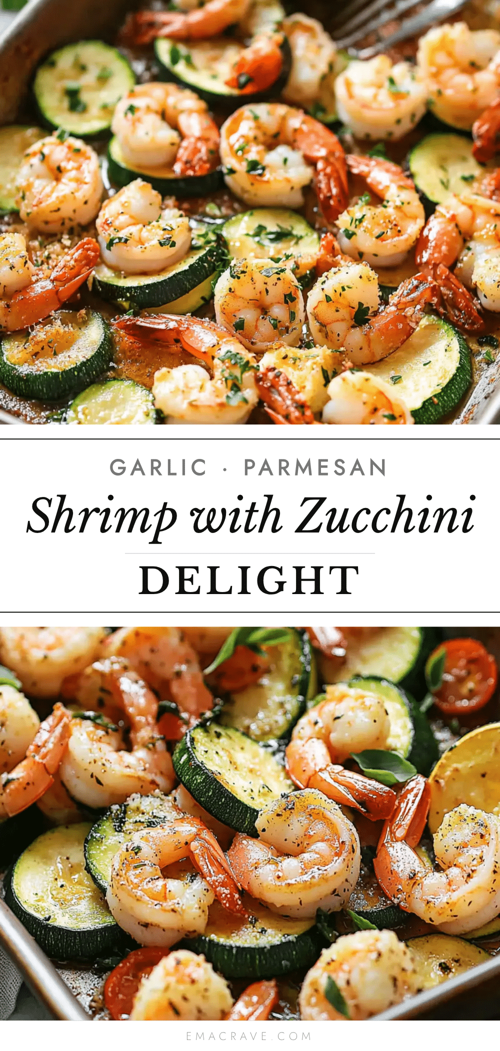 garlic parmesan sheet pan shrimp recipe