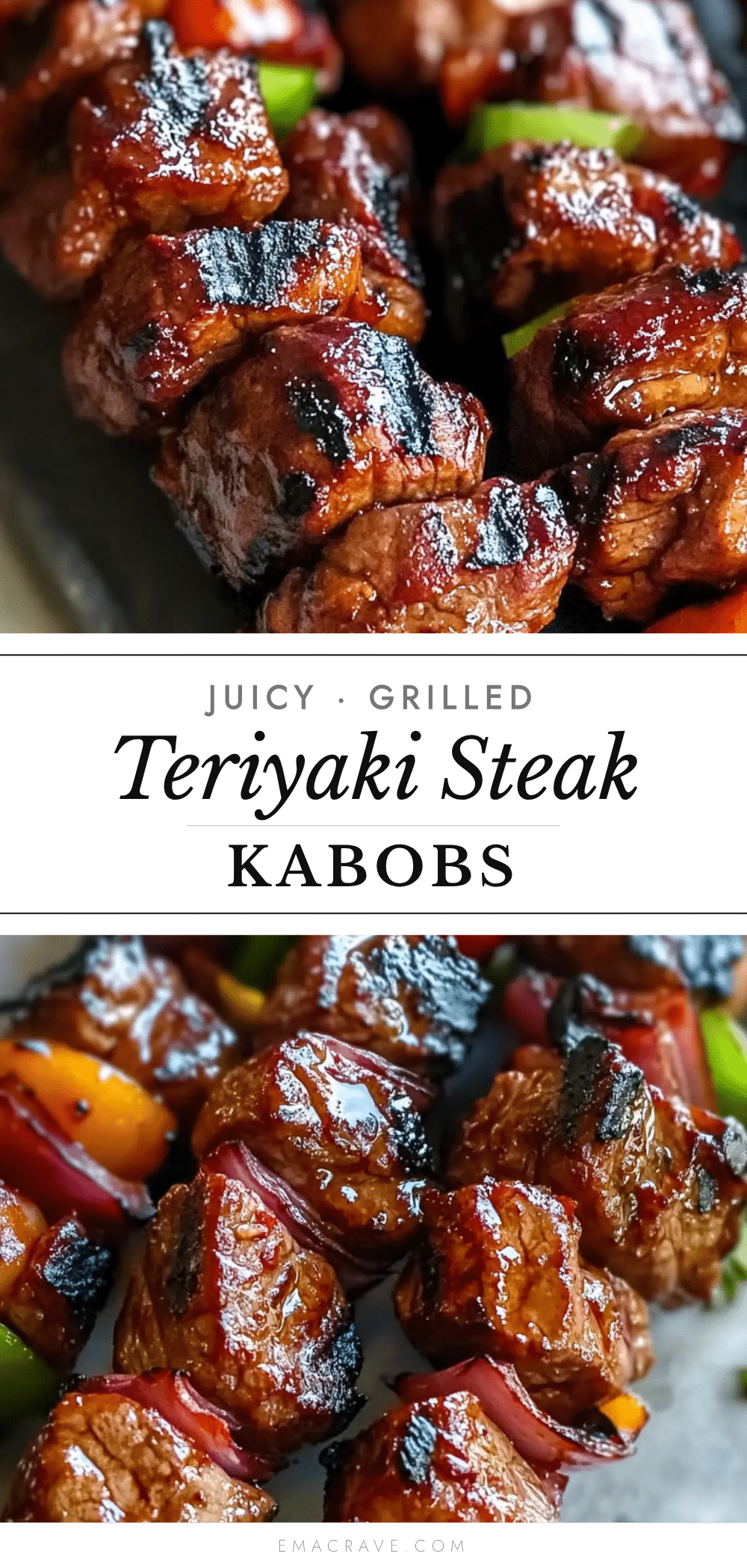 grilled teriyaki steak kabobs recipe