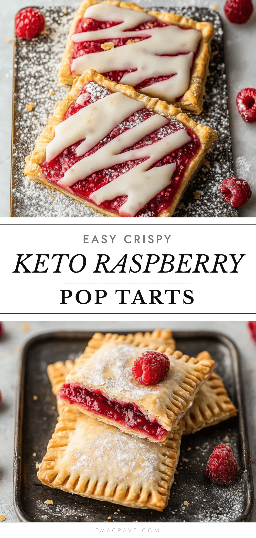 keto raspberry pop tarts recipe