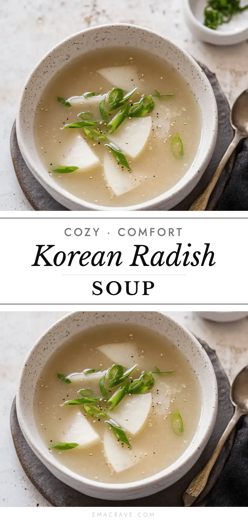 Korean radish soup recipe