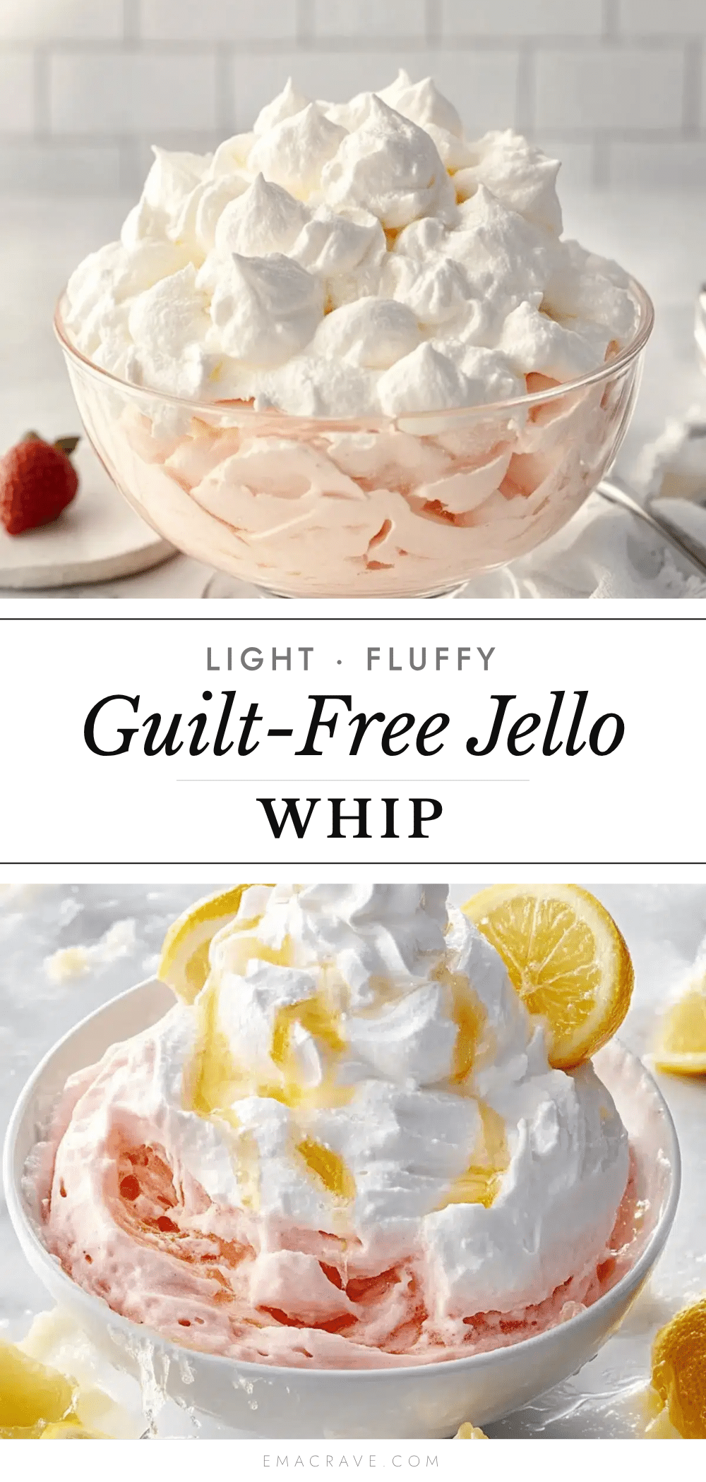 light fluffy jello whip recipe