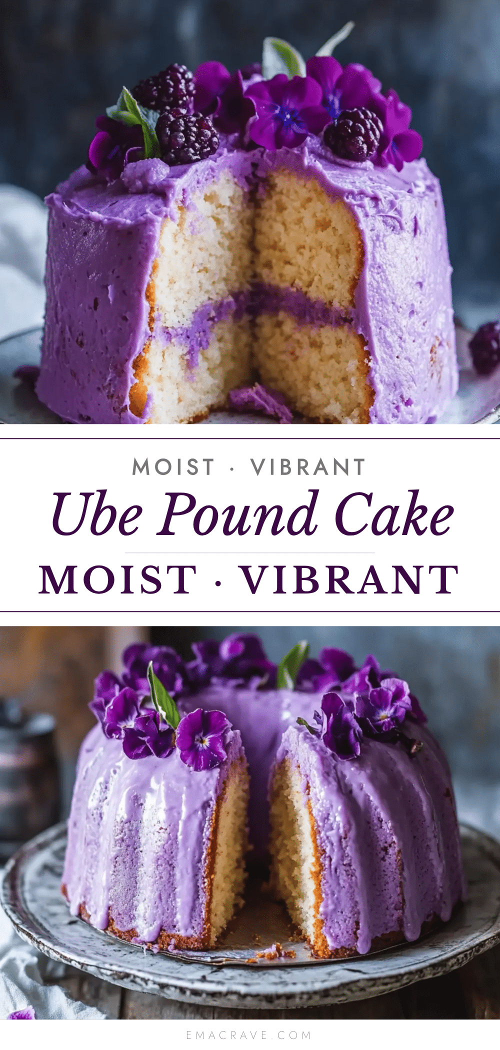 moist ube pound cake recipe