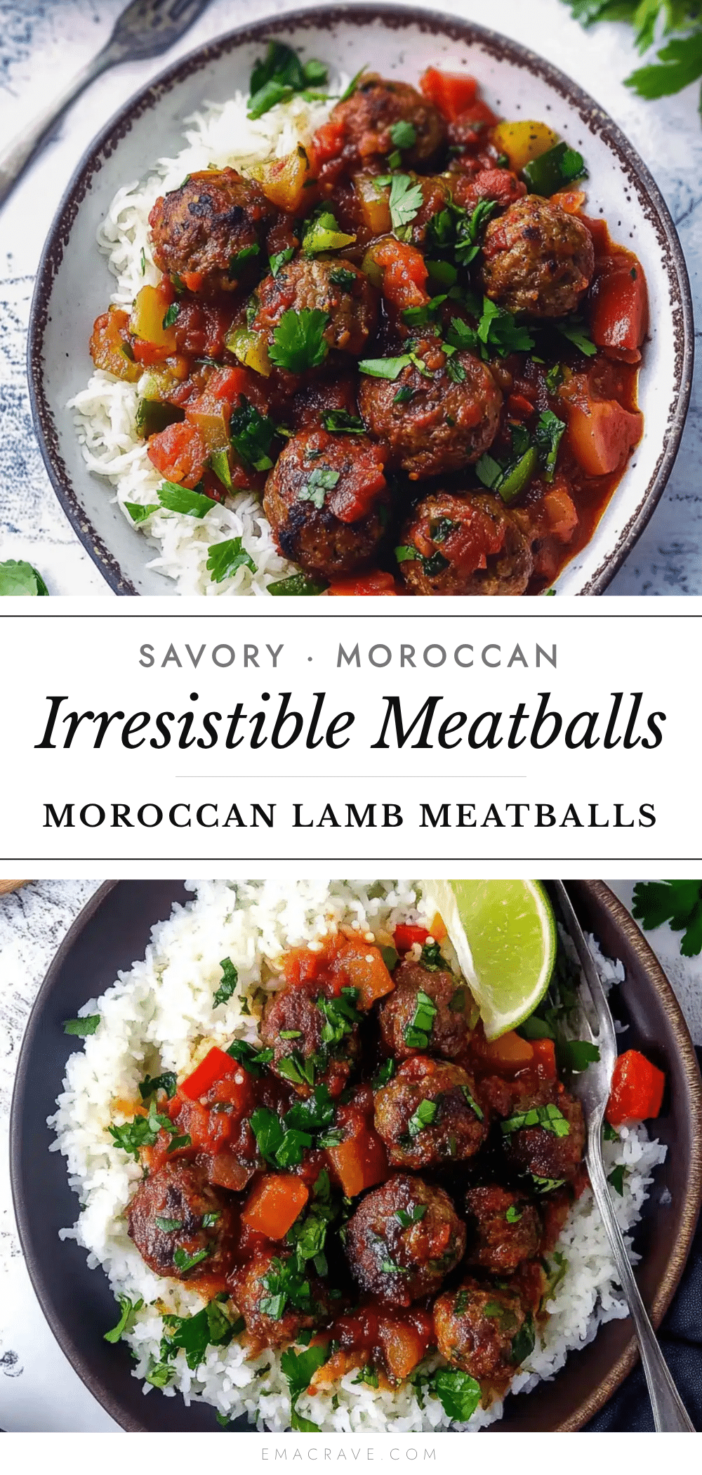 Moroccan lamb meatballs recipe