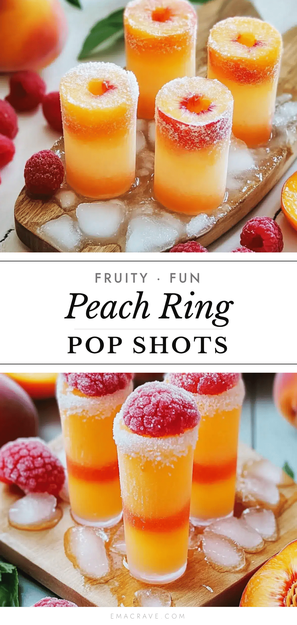 peach ring pop shots recipe