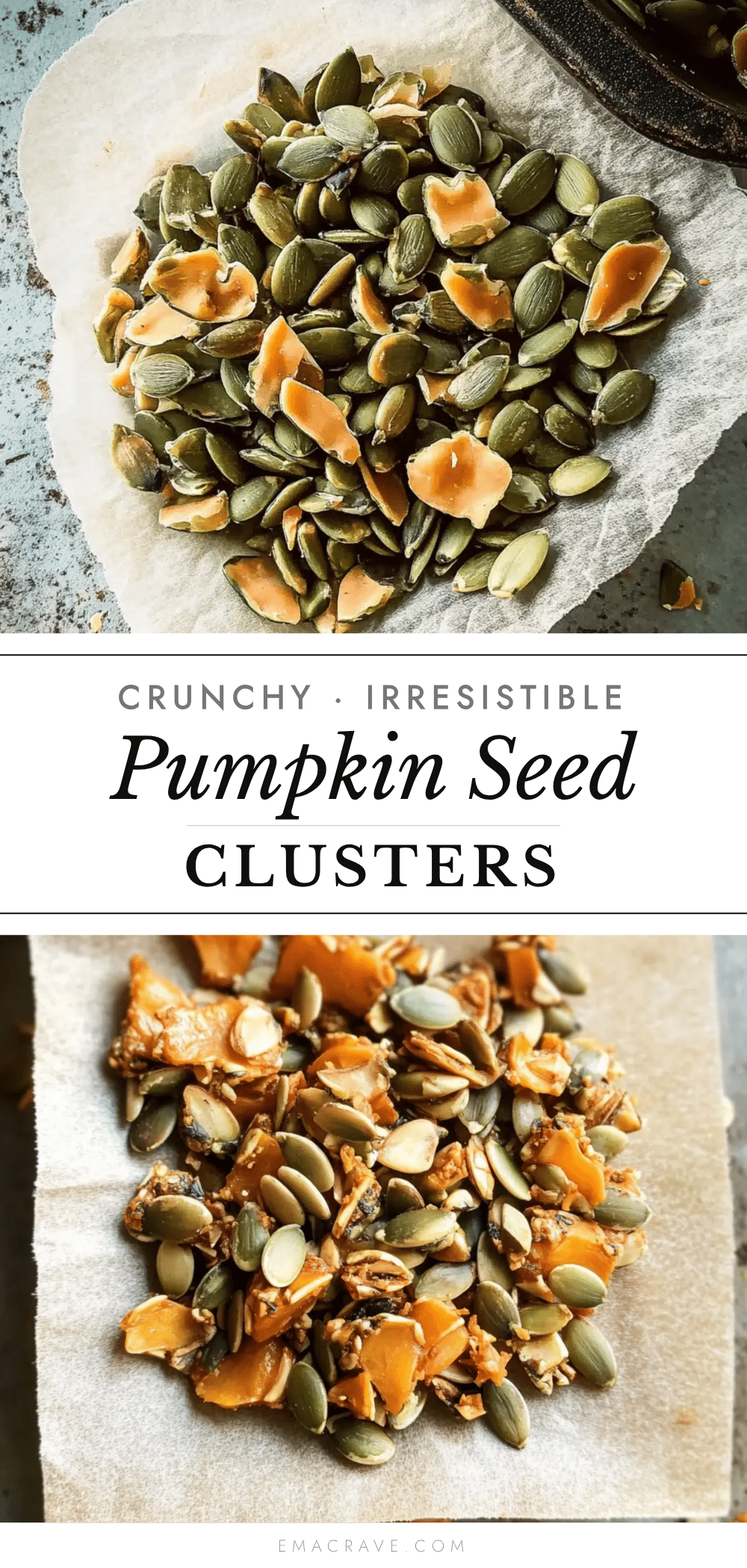 pumpkin seed clusters recipe