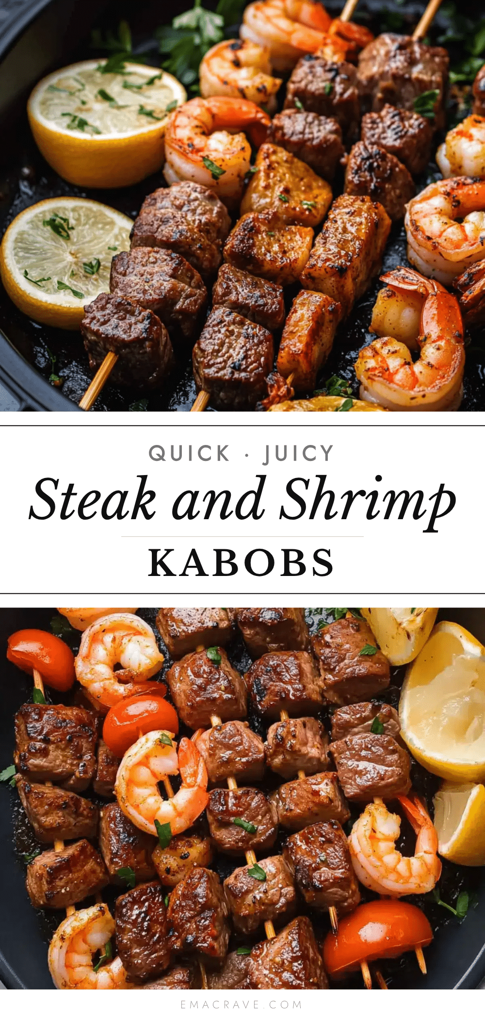 steak and shrimp kabobs air fryer recipe recipe