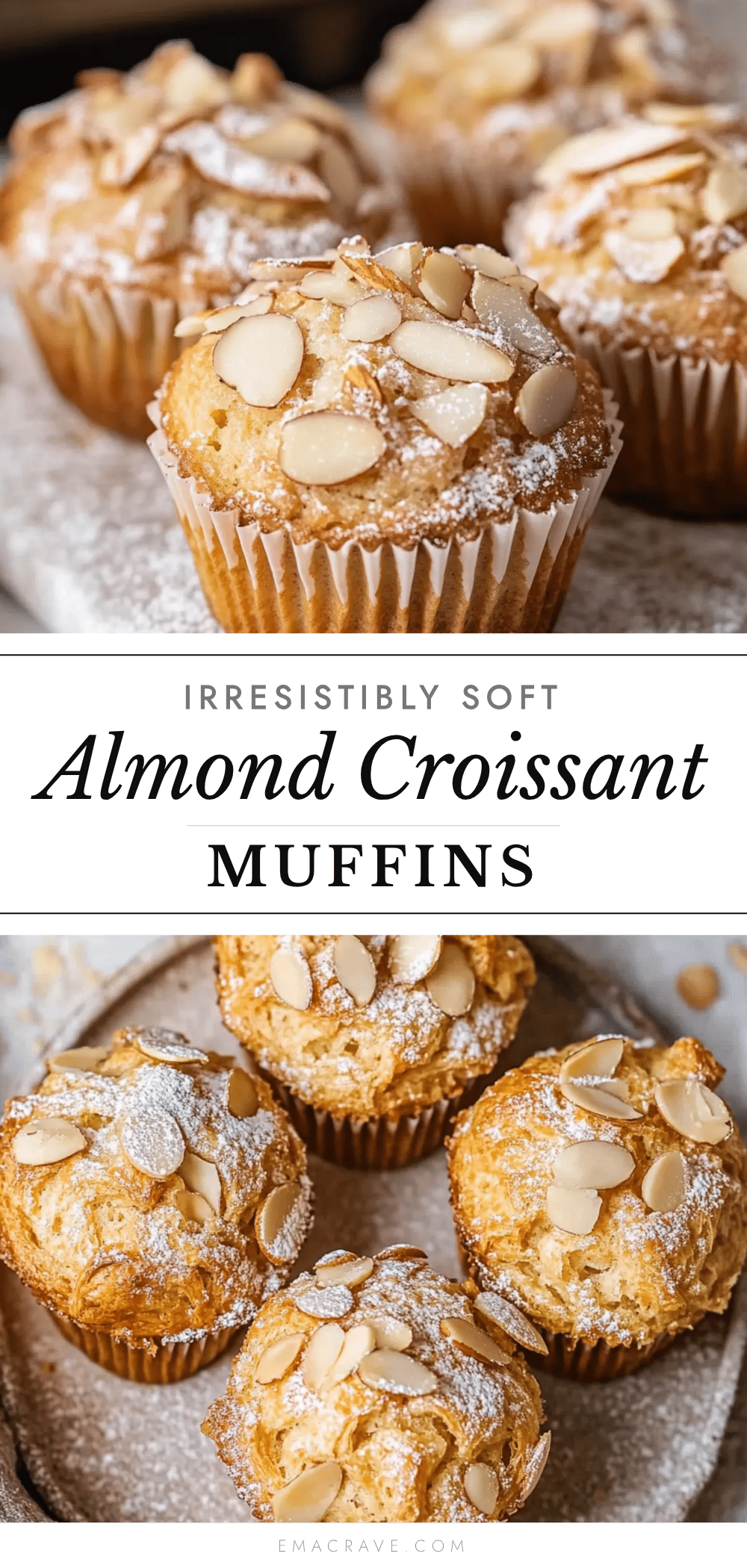 almond croissant muffins recipe
