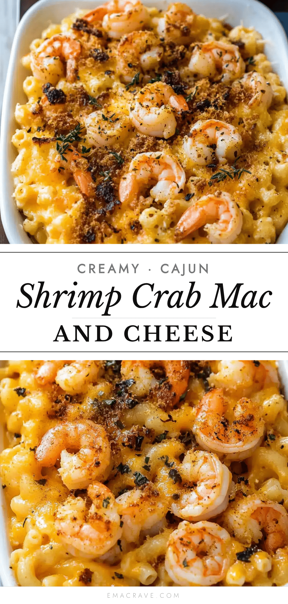 cajun shrimp and crab mac and cheese recipe