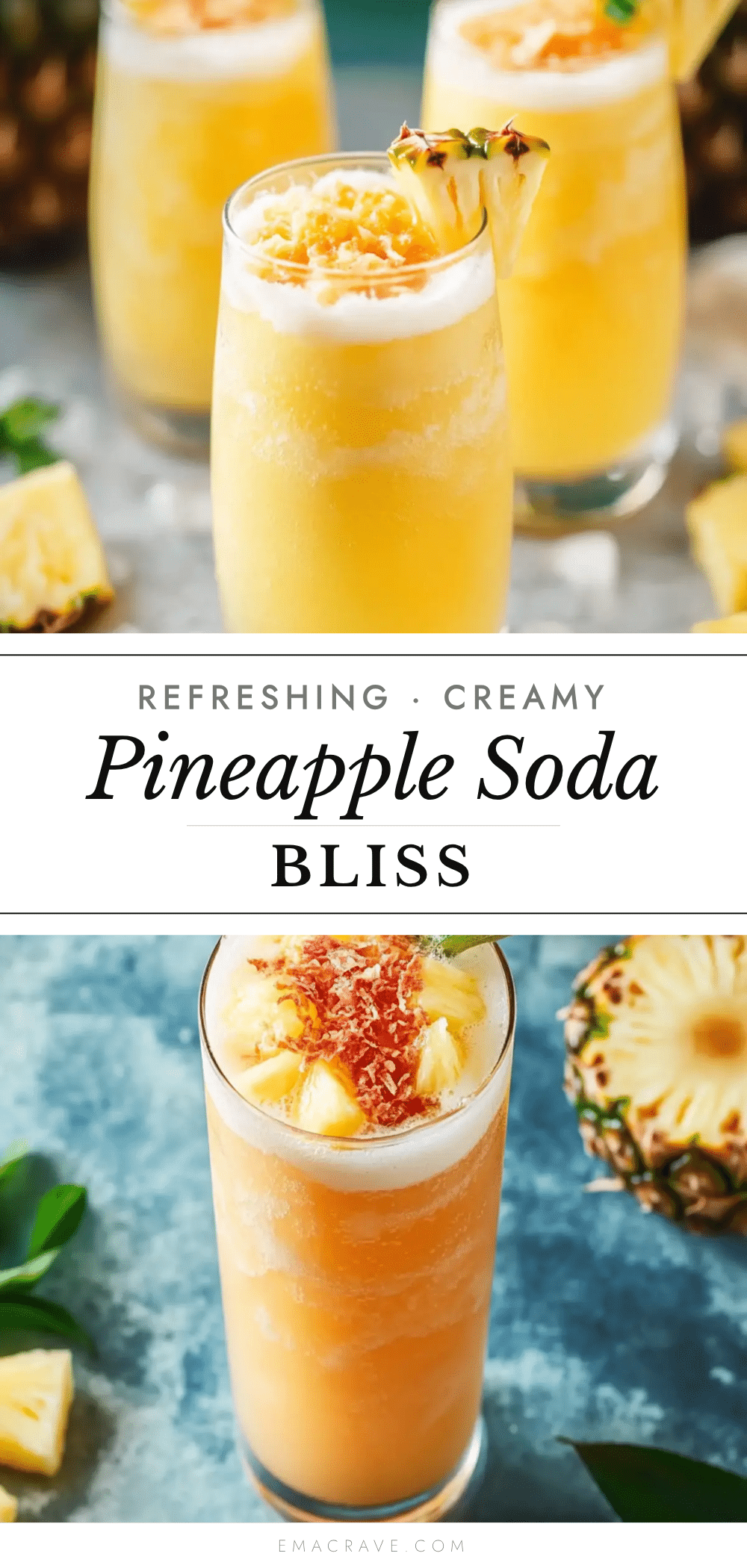 creamy pineapple soda recipe recipe