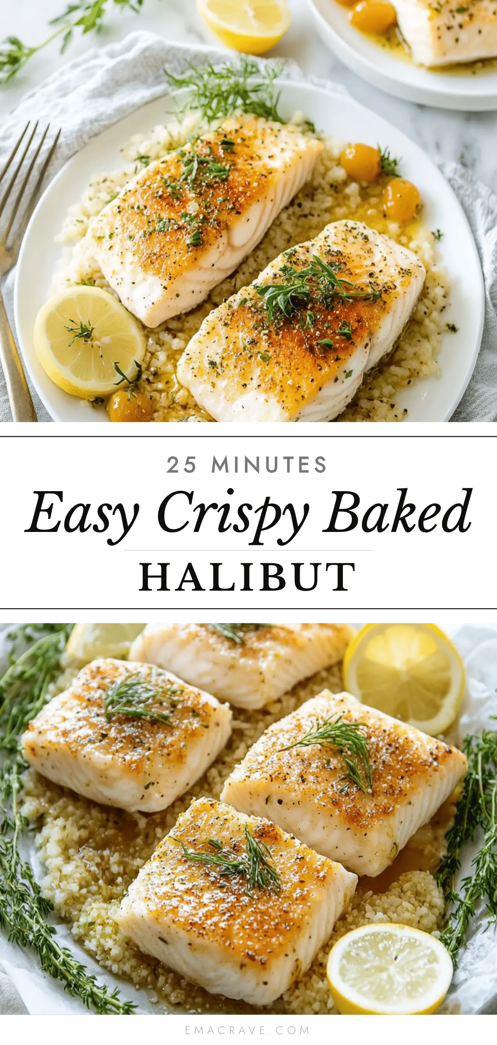easy crispy baked halibut recipe