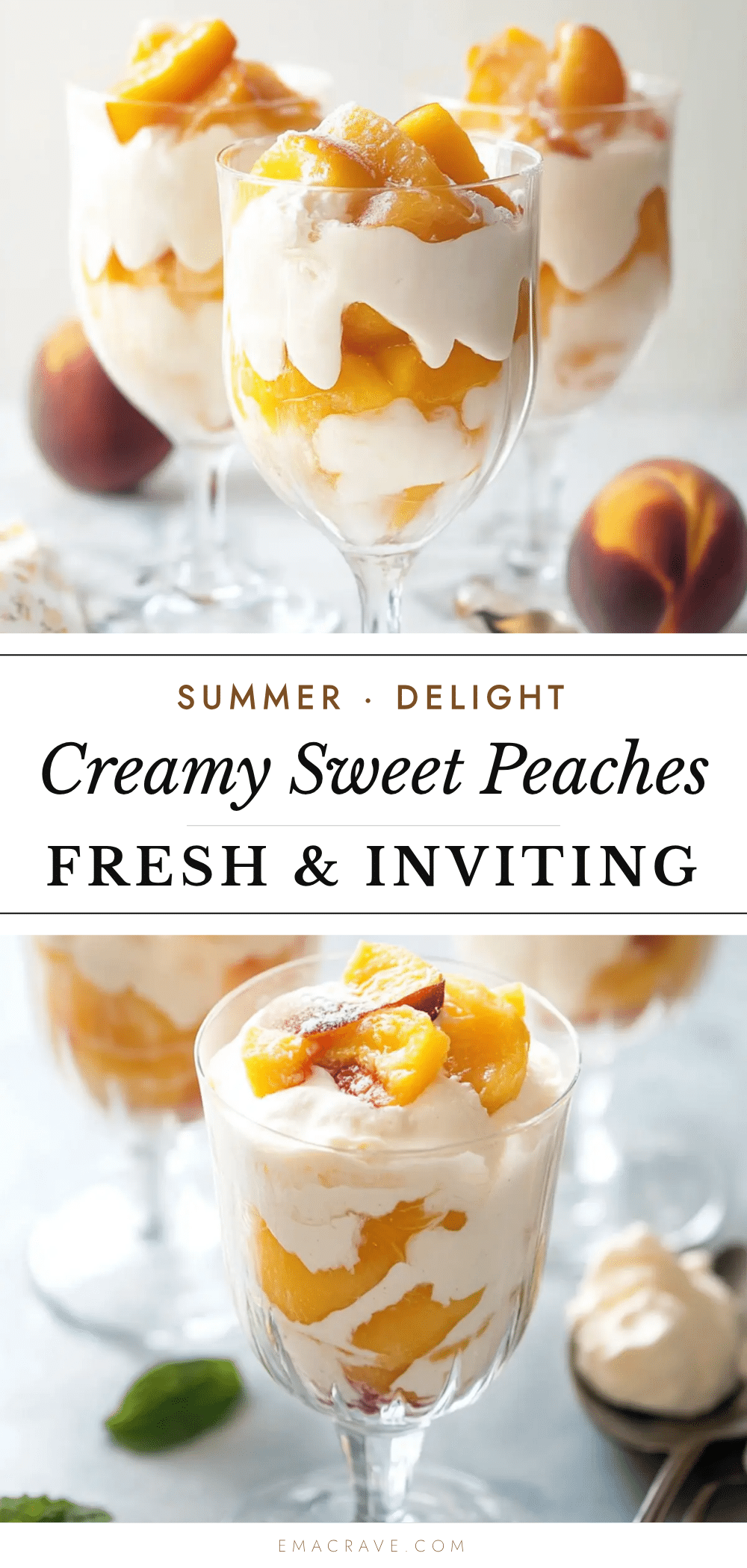 fresh peaches and cream recipe