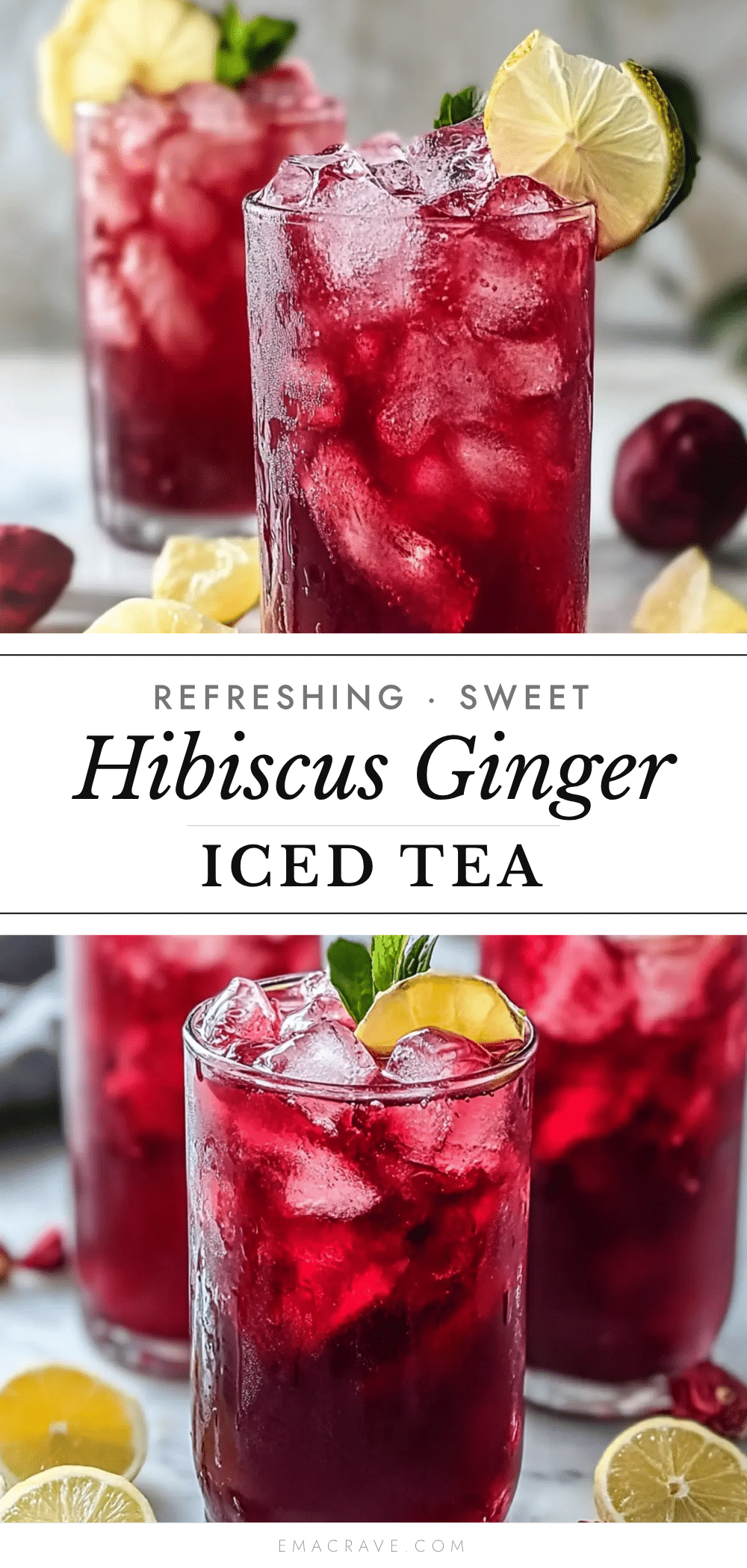 hibiscus ginger iced tea recipe