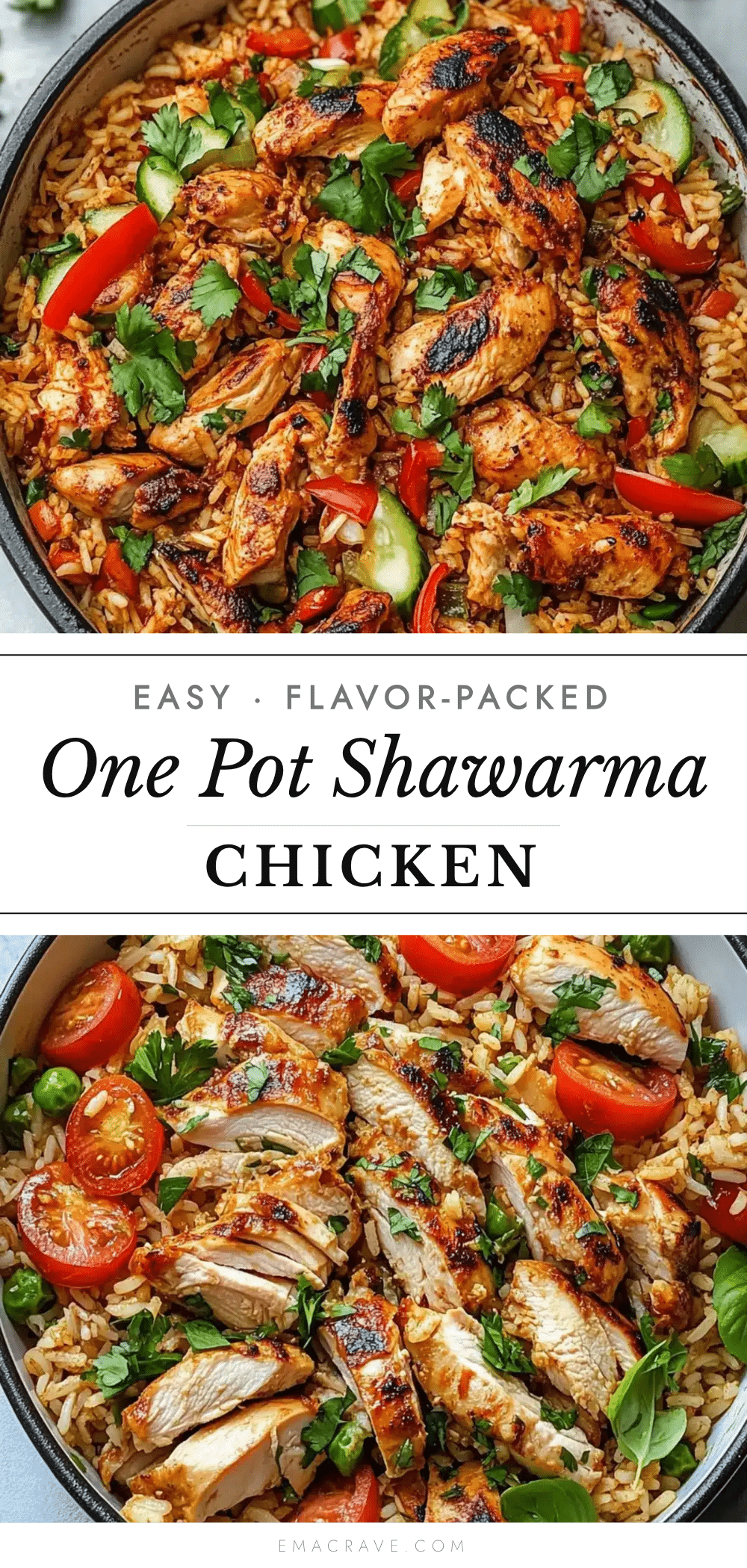 one pot shawarma chicken and rice recipe