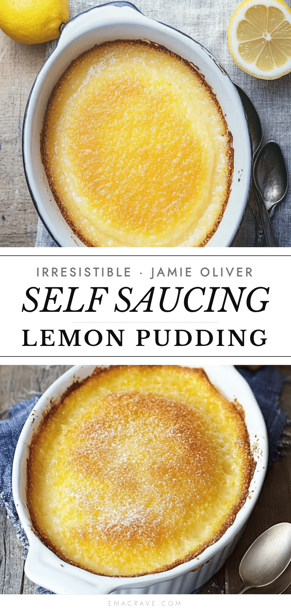 self saucing lemon pudding recipe