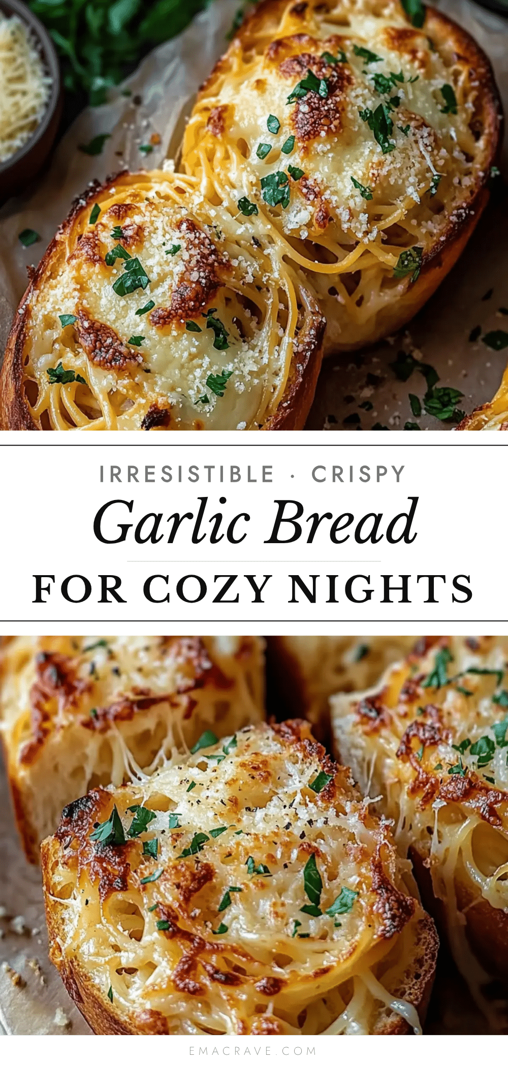 spaghetti recipe with crispy garlic bread recipe