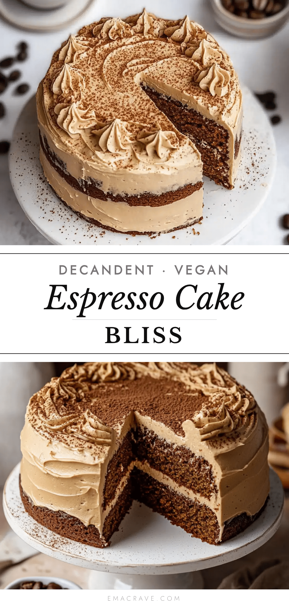 vegan espresso cake recipe