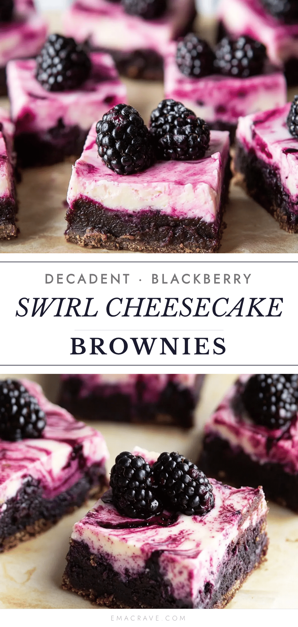 blackberry cheesecake brownies recipe
