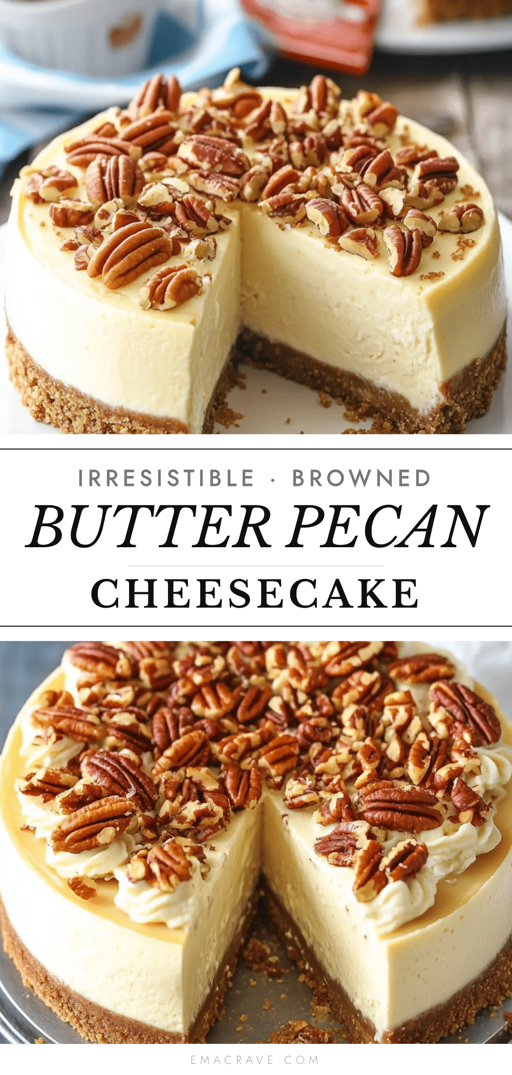 browned butter pecan cheesecake recipe