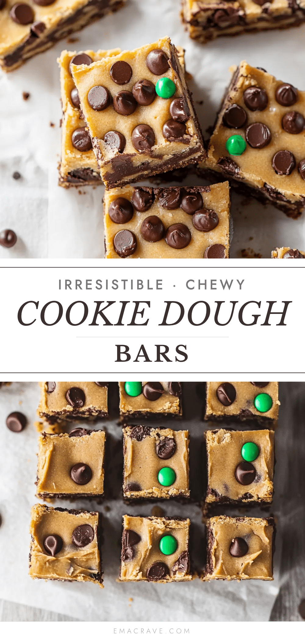 chewy cookie dough bars recipe recipe