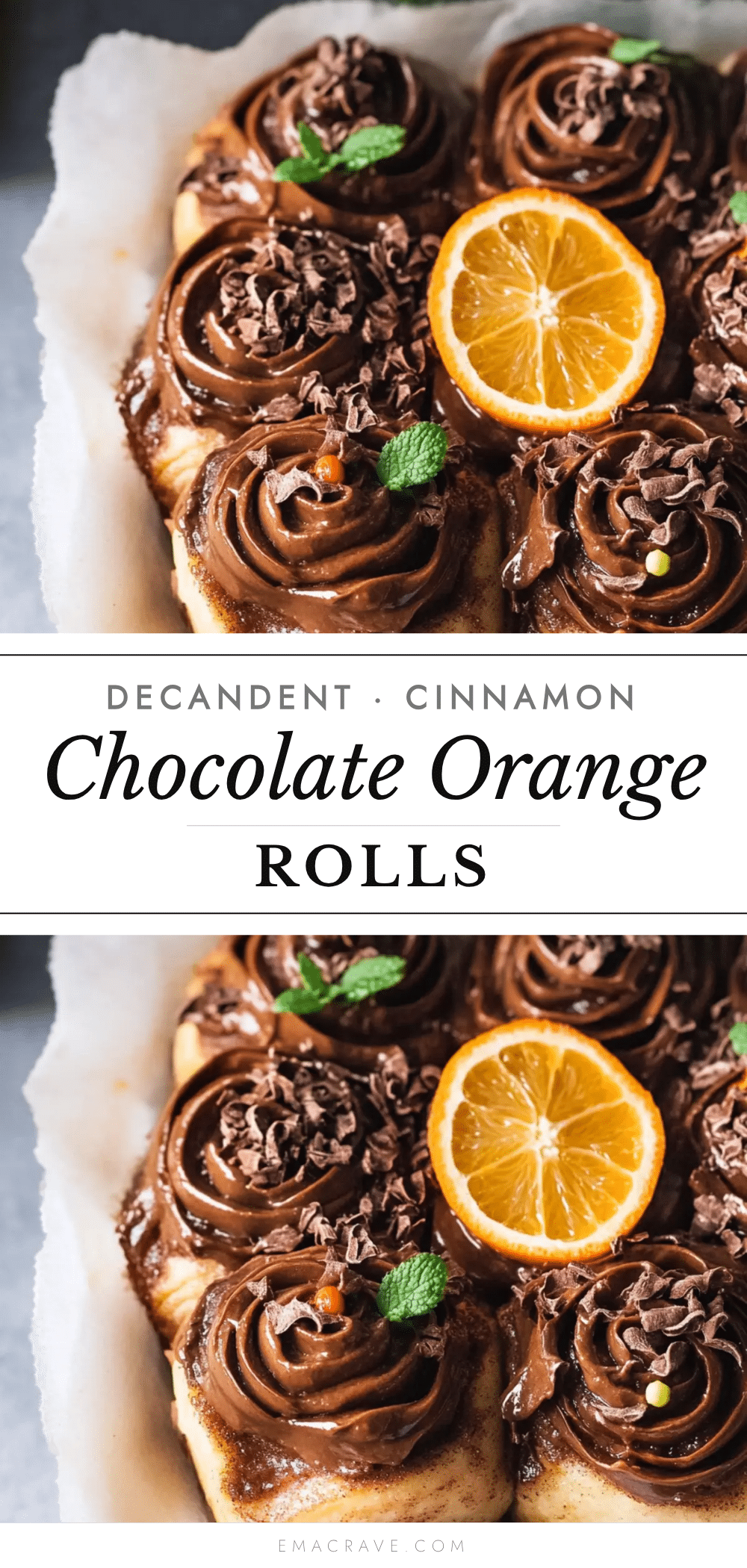 chocolate orange cinnamon rolls recipe