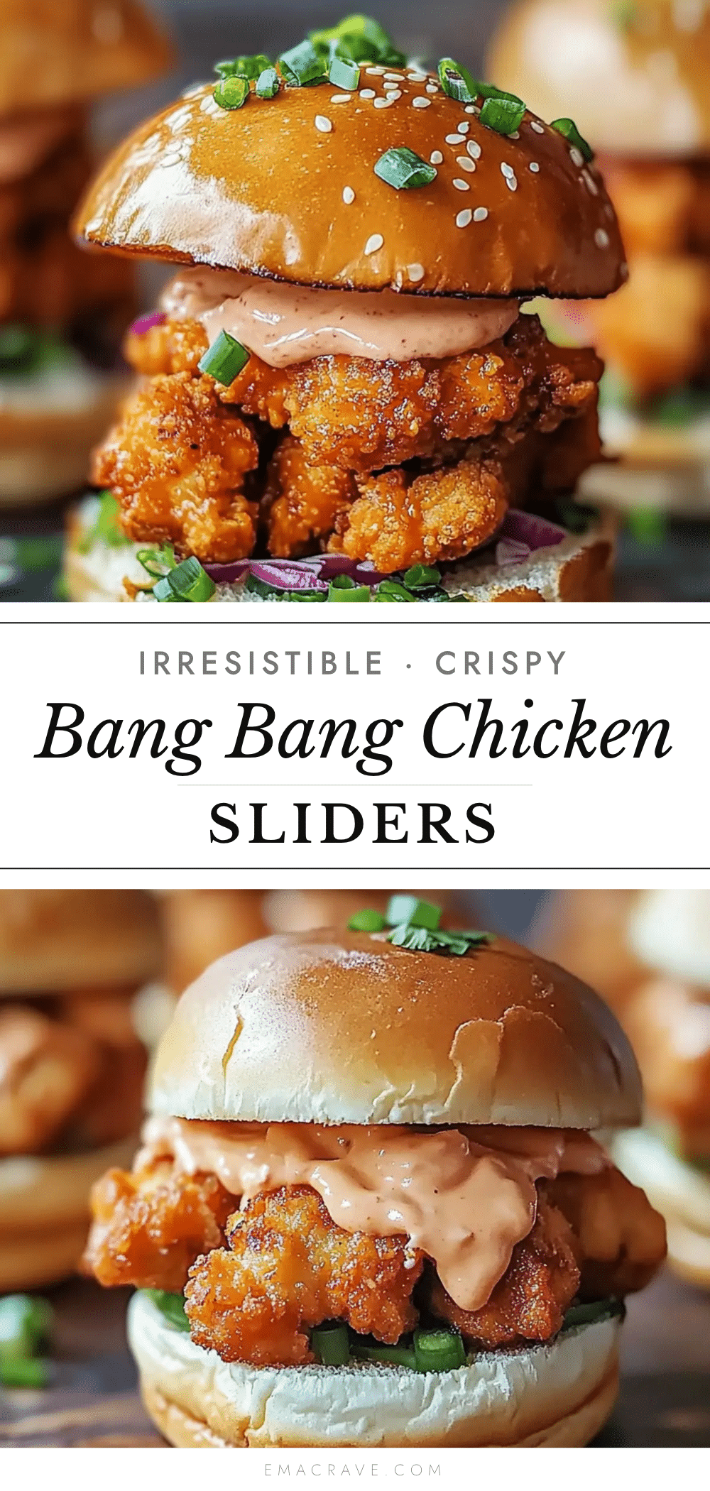 crispy bang bang chicken sliders recipe