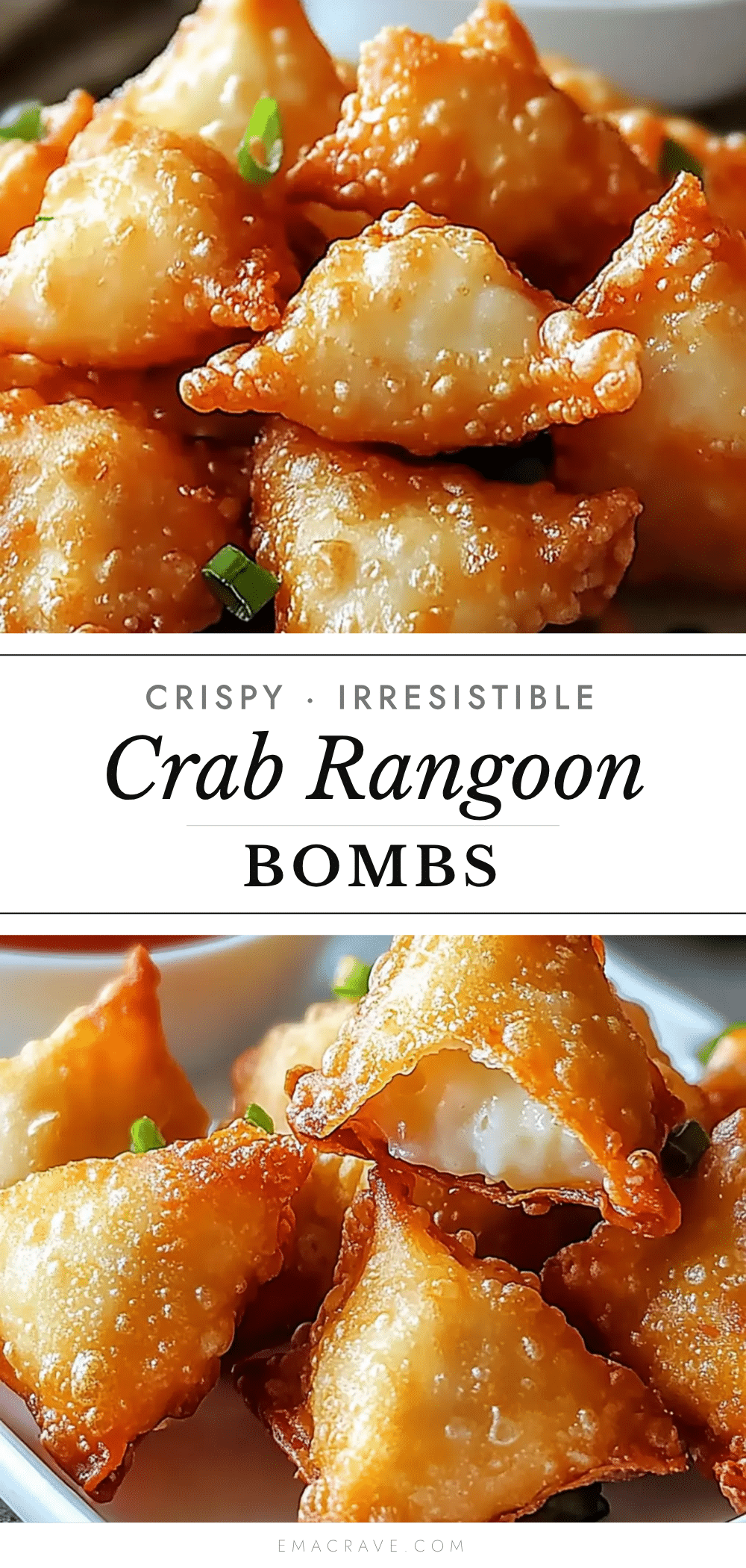 crispy crab rangoon bombs recipe