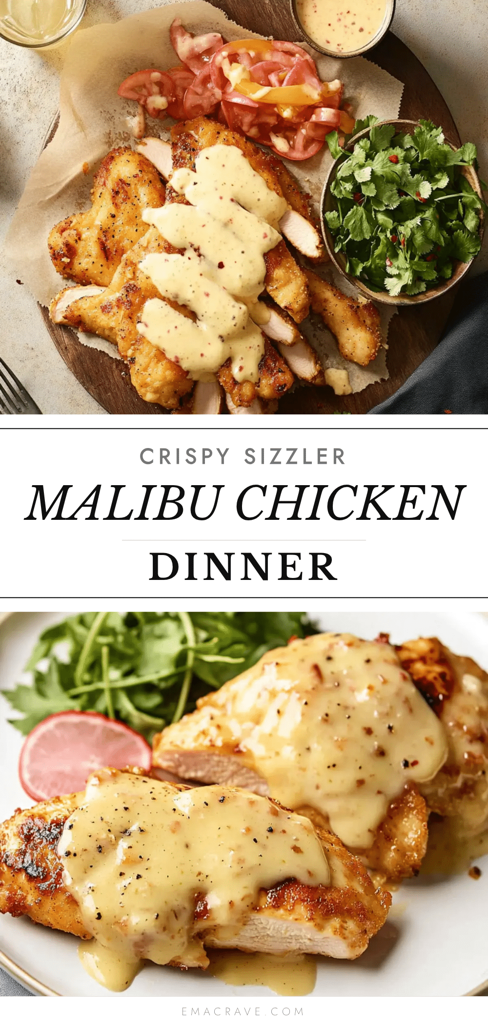 crispy sizzler malibu chicken dinner recipe