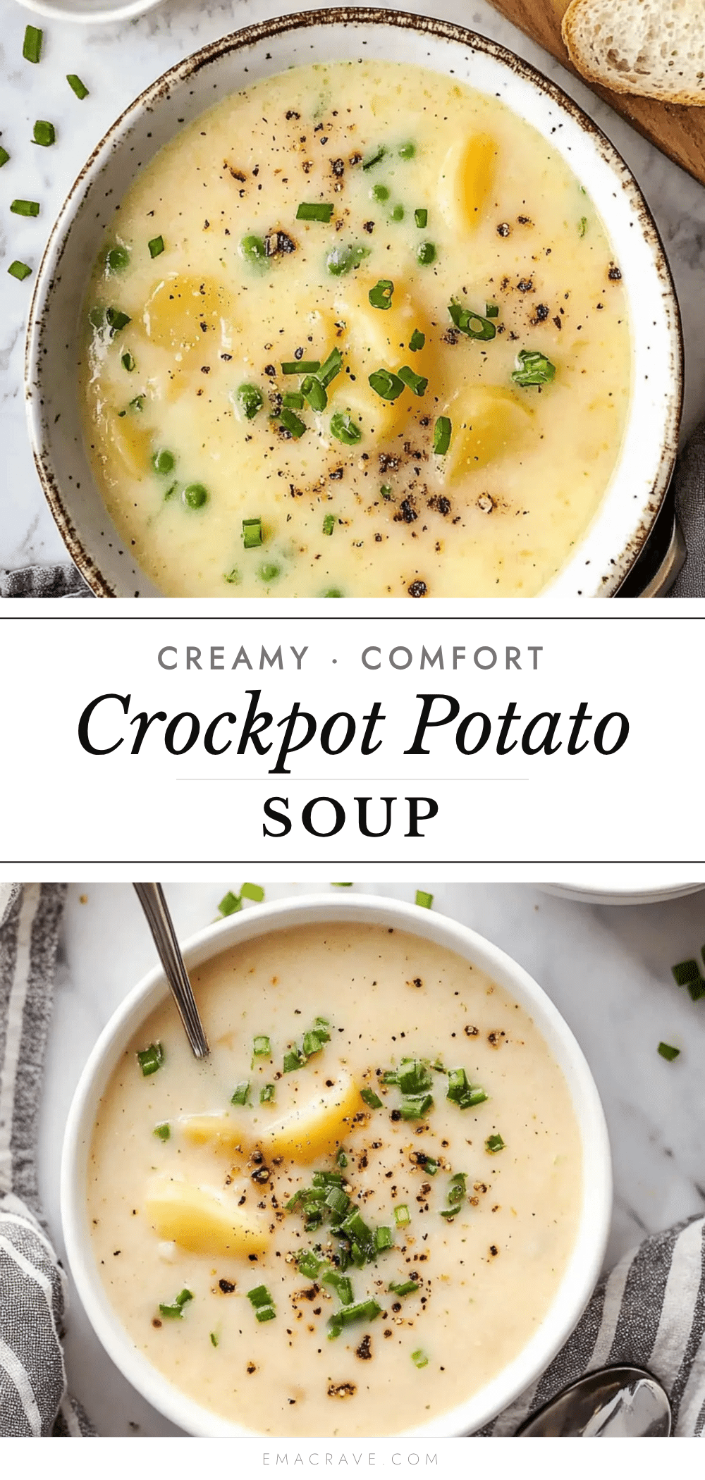 crockpot potato soup recipe