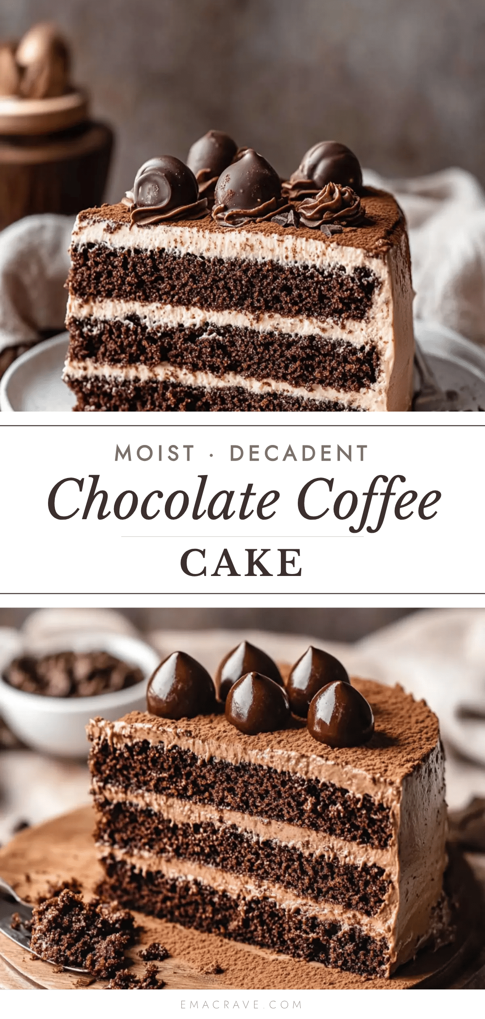 Decadent Chocolate Coffee Cake recipe