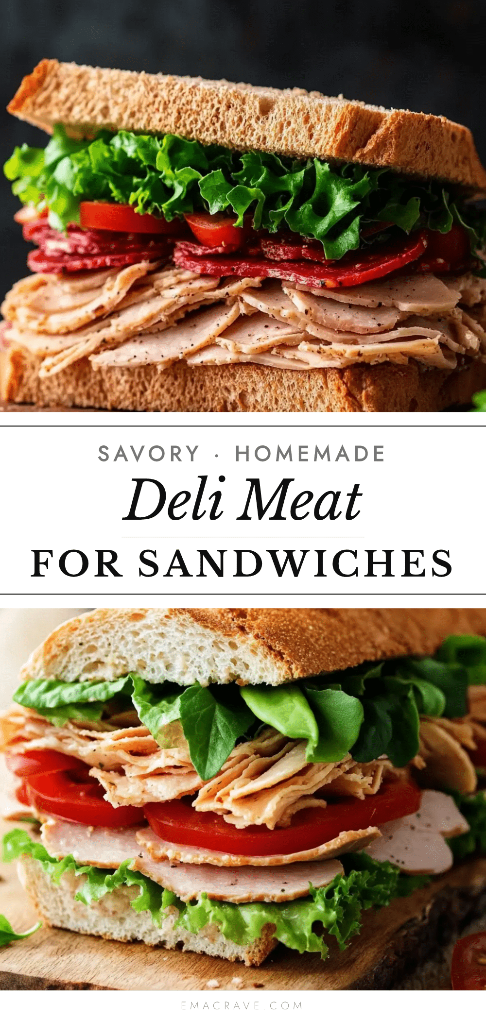 homemade sandwich deli meat recipe