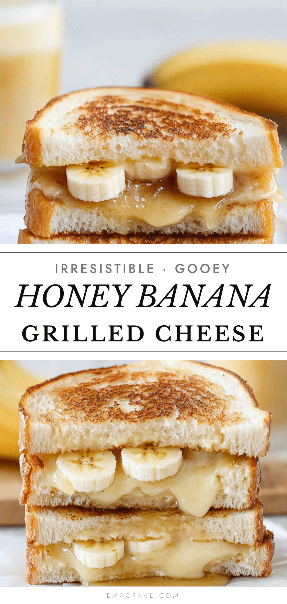 honey banana grilled cheese sandwich recipe