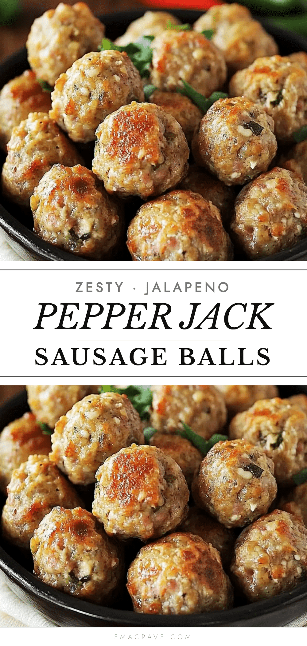 jalapeno pepper jack sausage balls recipe