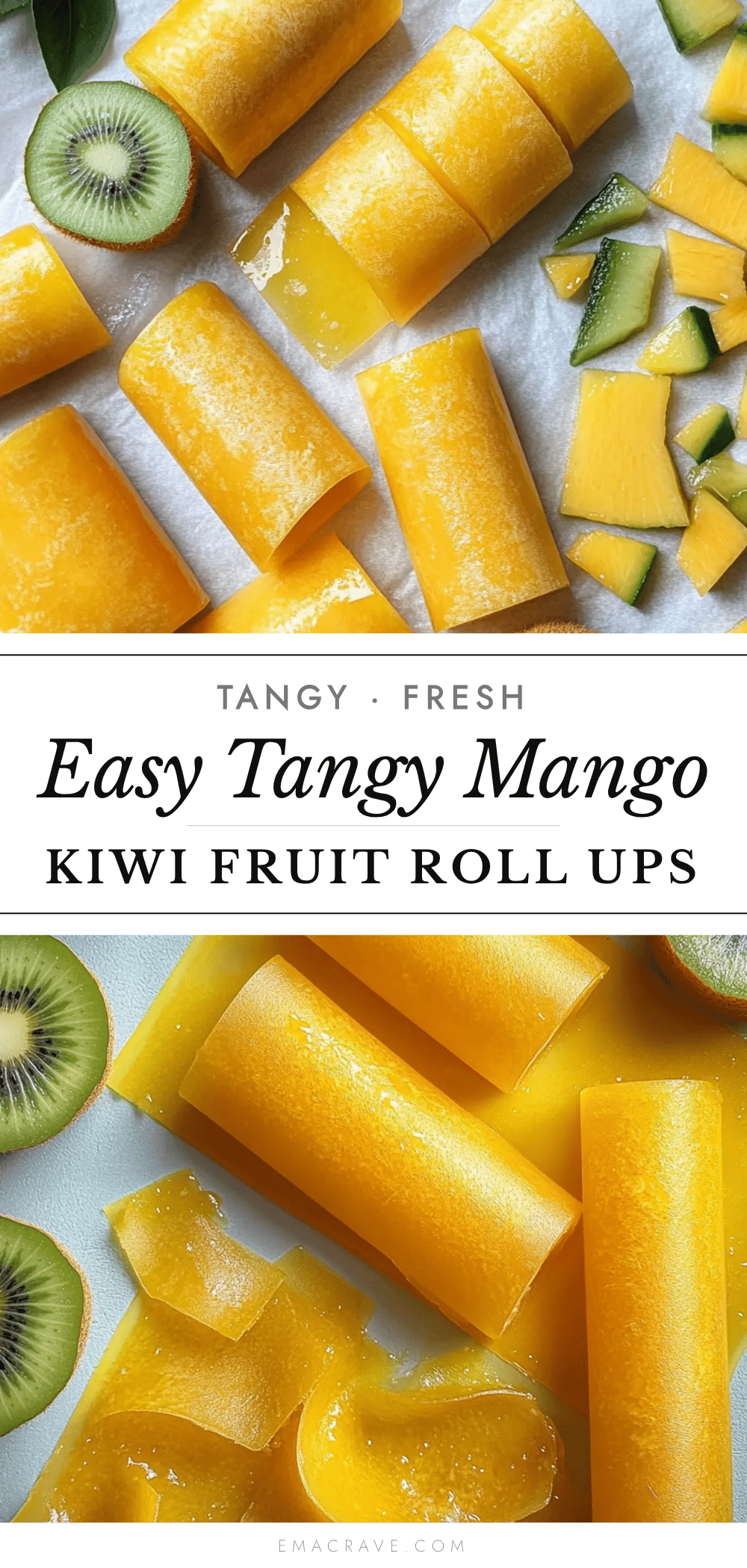 mango kiwi fruit roll ups recipe