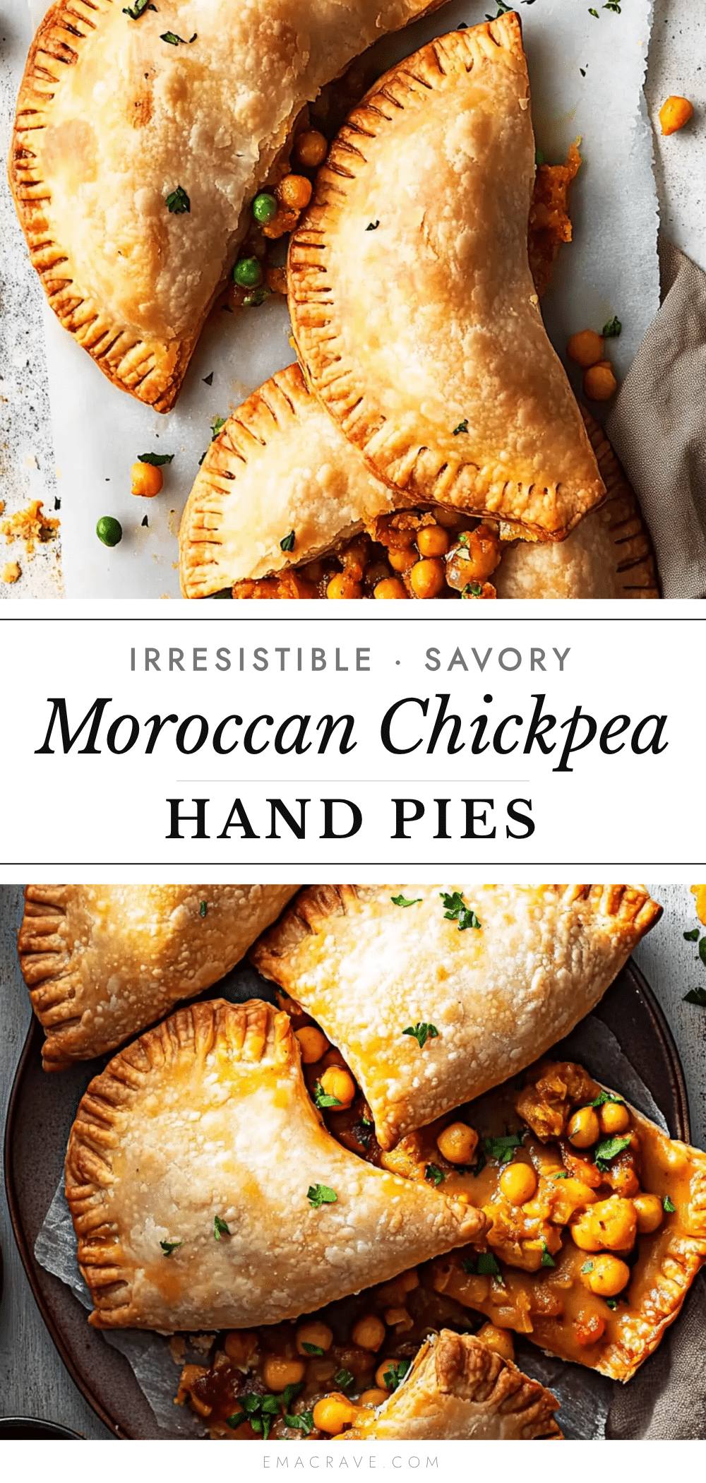 Moroccan Chickpea Hand Pies recipe