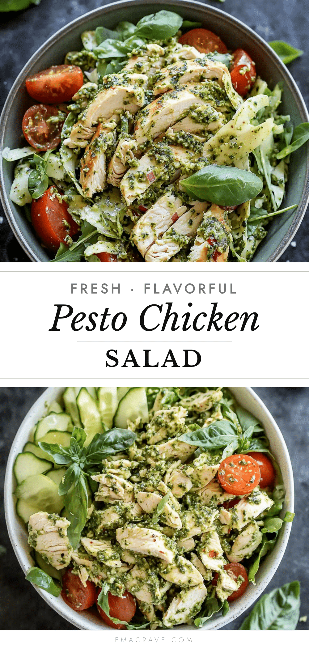 pesto chicken salad recipe