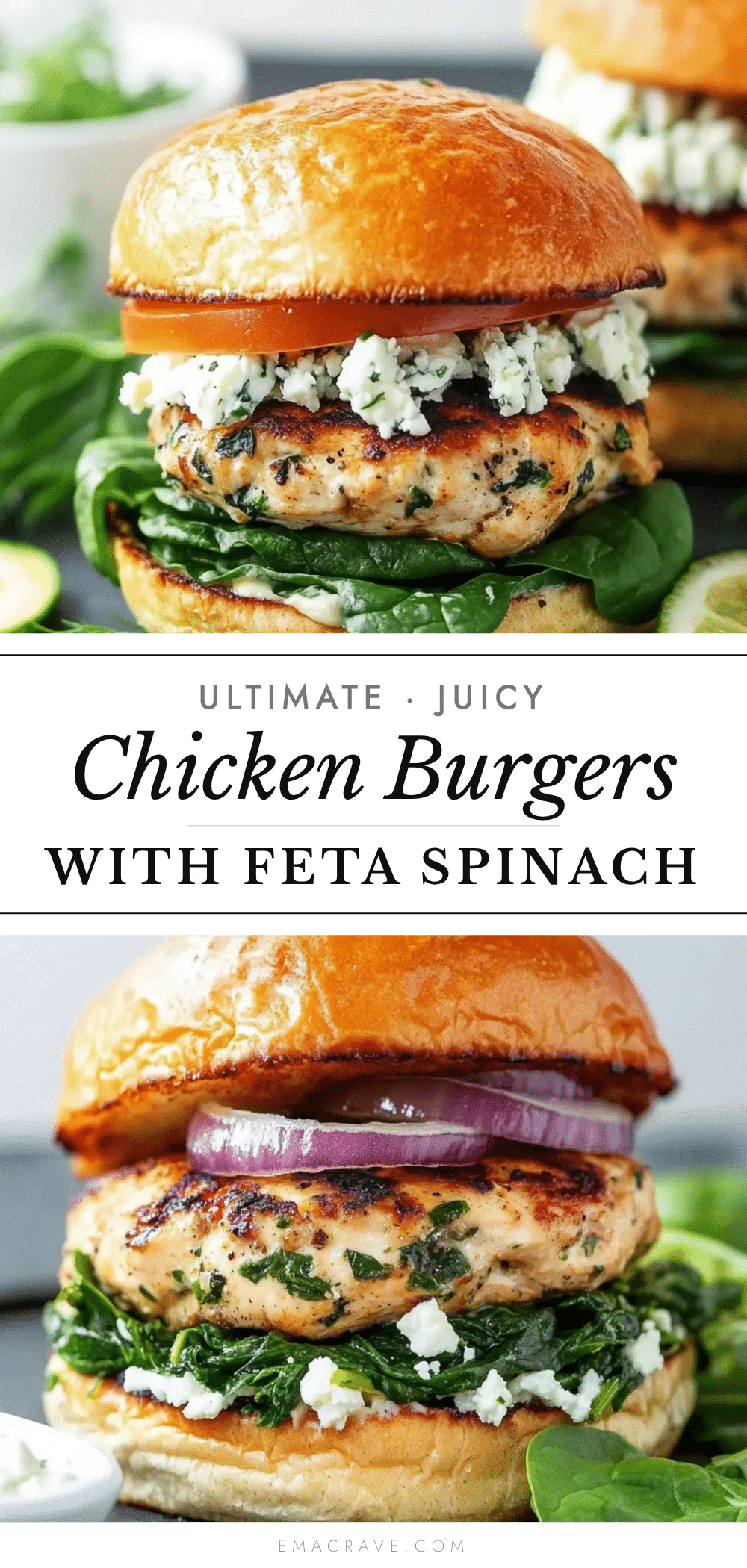ultimate chicken burgers recipe