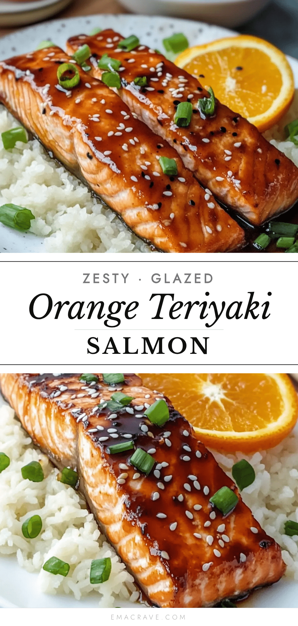 zesty orange teriyaki salmon recipe