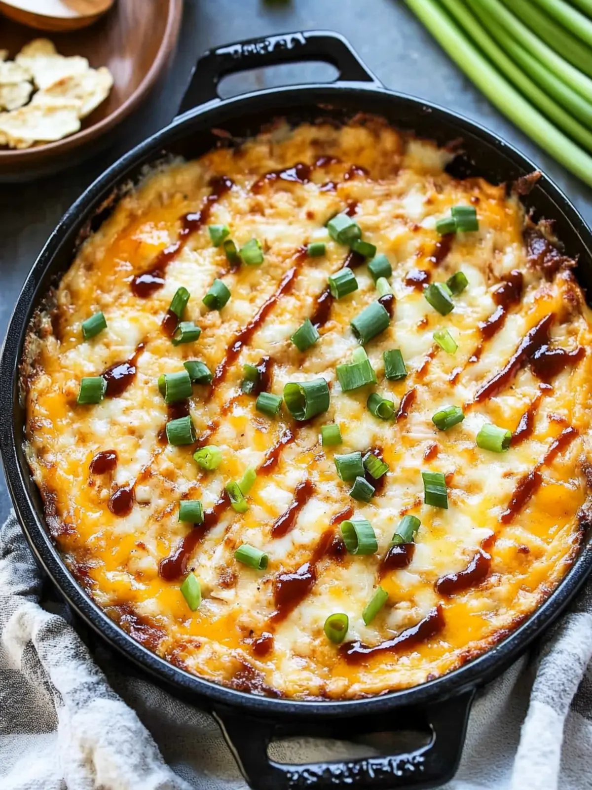 bbq chicken dip preparation steps