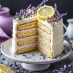 best lemon lavender cake - featured image